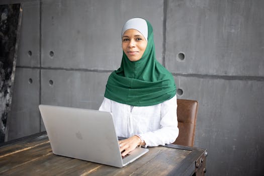 happy remote worker taking a break