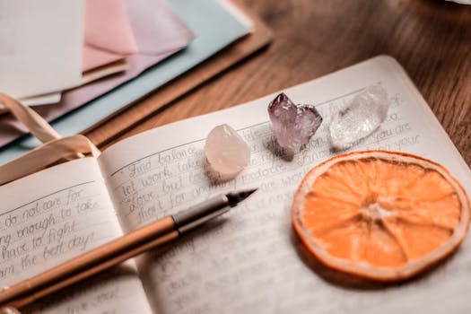 Image of a calm workspace to promote mindfulness