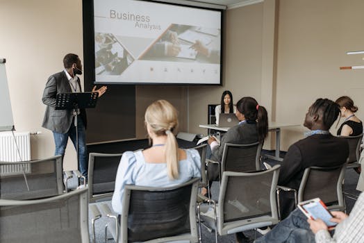 Image of a team participating in a mindfulness workshop