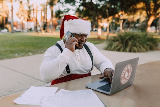 image of a remote worker successfully engaging in a video call