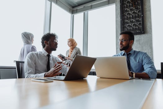 Image of remote team collaborating