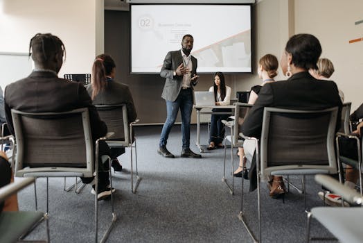 A group of colleagues participating in a virtual workshop