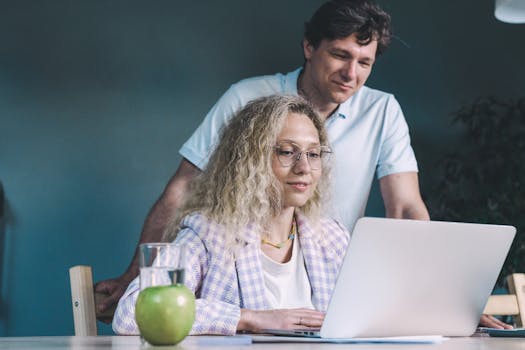 image of a remote team collaborating online